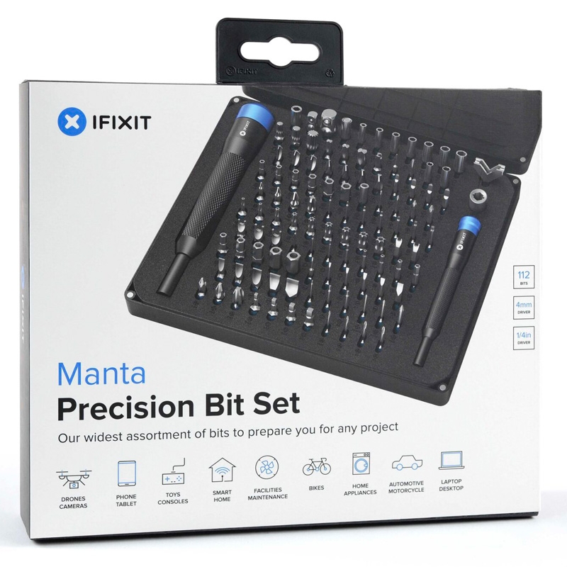 iFixit Manta Precision Schraubendreher mit Bit-Satz