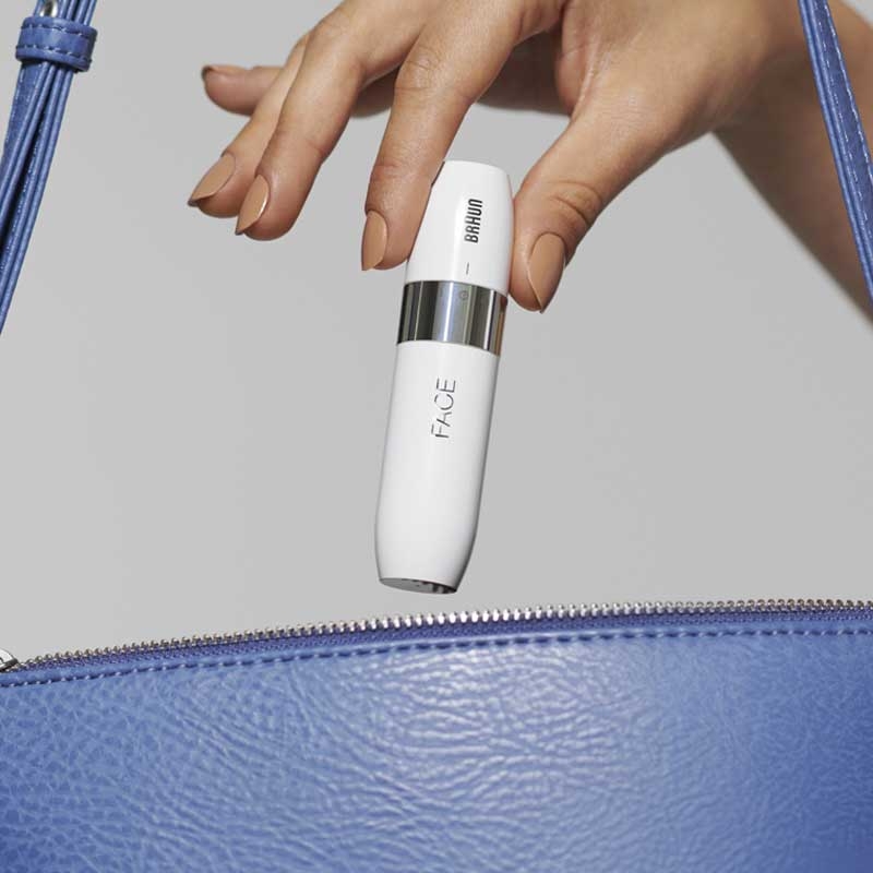 Braun Face FS1000 Mini-Gesichtshaarentferner weiß