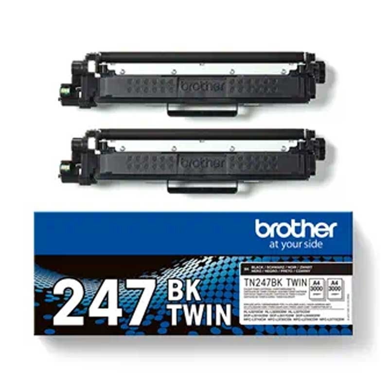 Brother TN247BK TWIN Toner schwarz 2er Pack