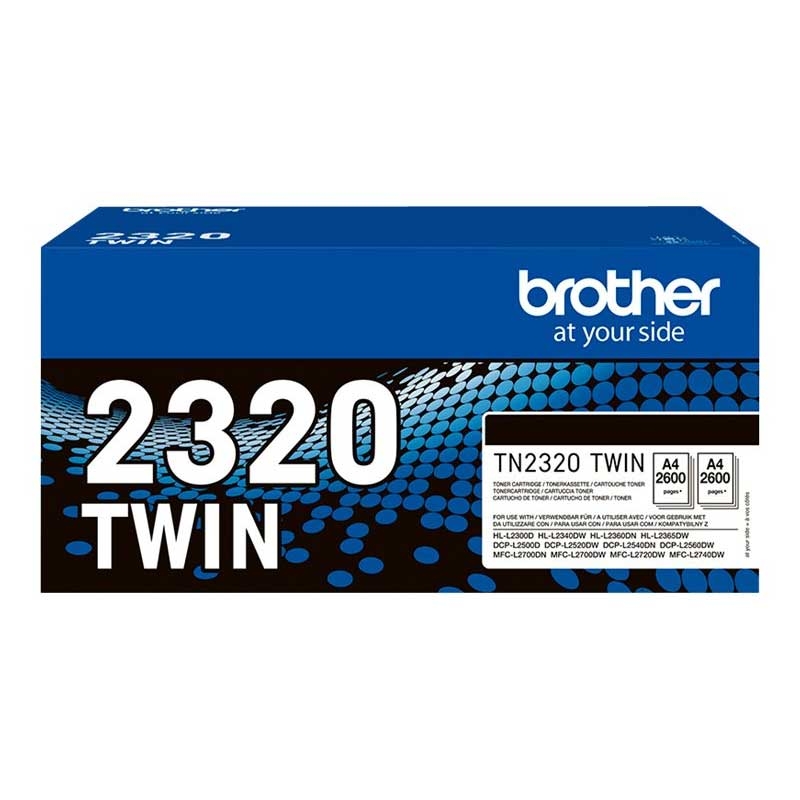 Brother TN2320 TWIN Toner schwarz 2er Pack