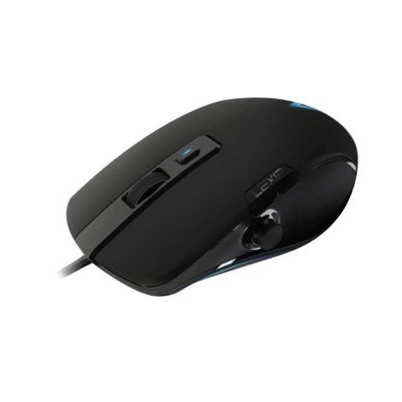 Pixminds Lexip Np93 Neptunium Alpha Gaming Maus mit integriertem 2-Achsen Joysti