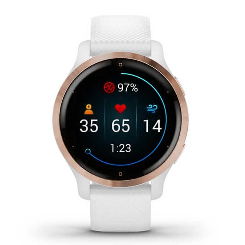 Garmin Venu 2S weiß/rosegold (2.Wahl)