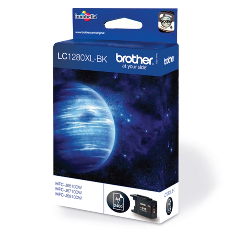 Brother LC1280XLBK schwarz Tinte