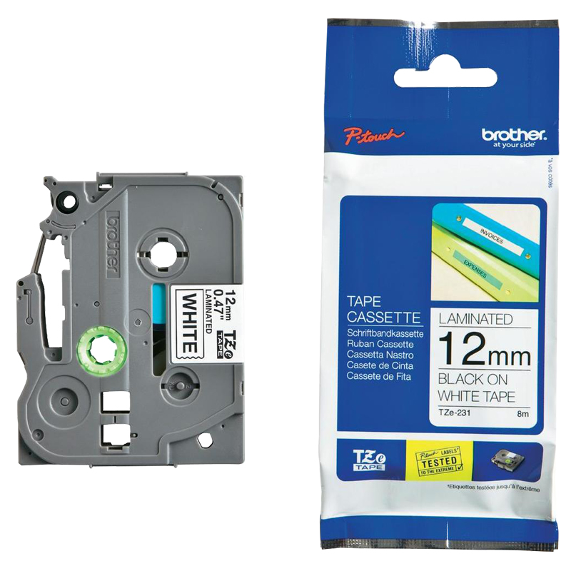 BROTHER TZE-231 W/S Schriftband