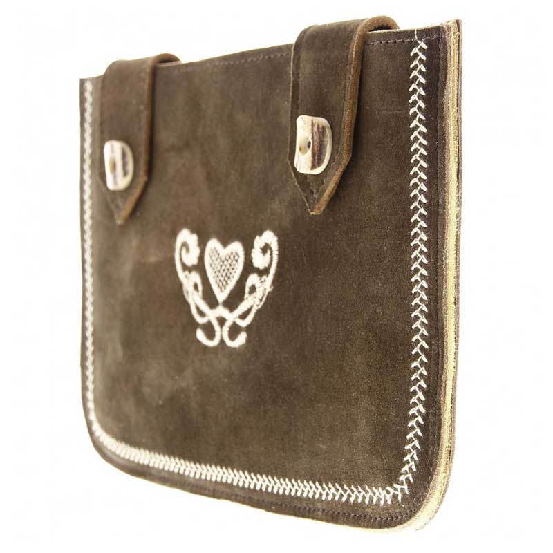 Ohetal Tablettasche Anna Wildbock antik humus 8 Zoll