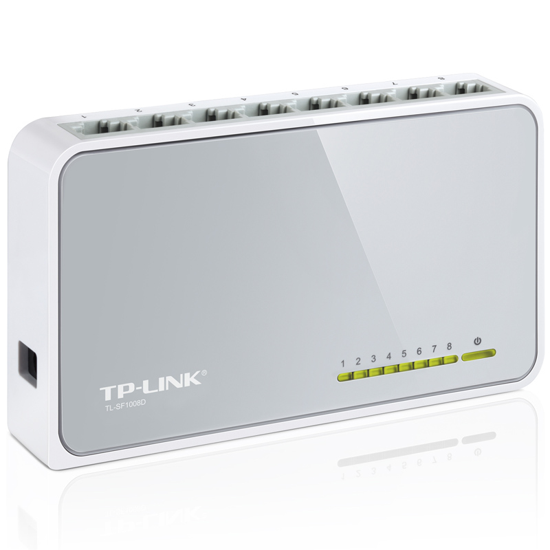 TP-Link TL-SF1008D Desktop Switch 8x 10/100MBit/s RJ45 ports