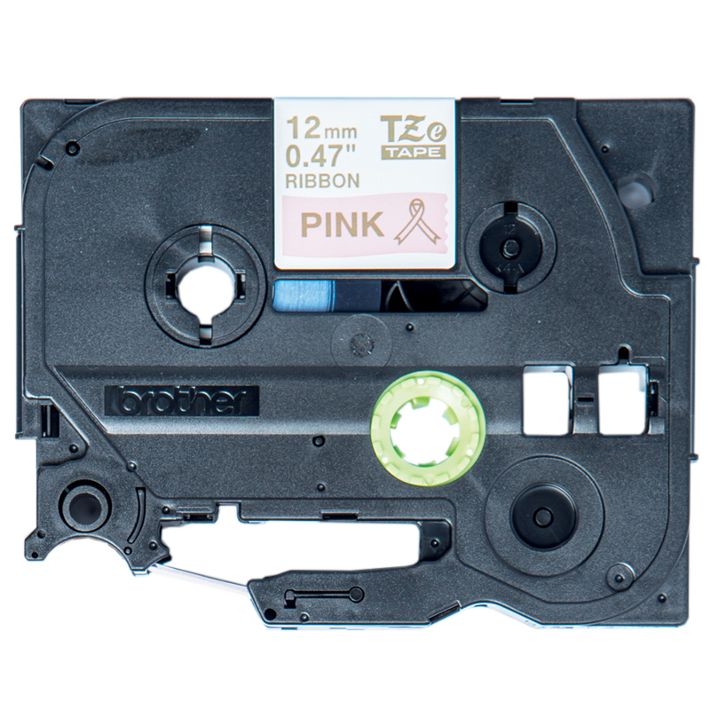 Brother TZe-RE34 P-touch textiles Schriftband gold/pink 12mm/4m