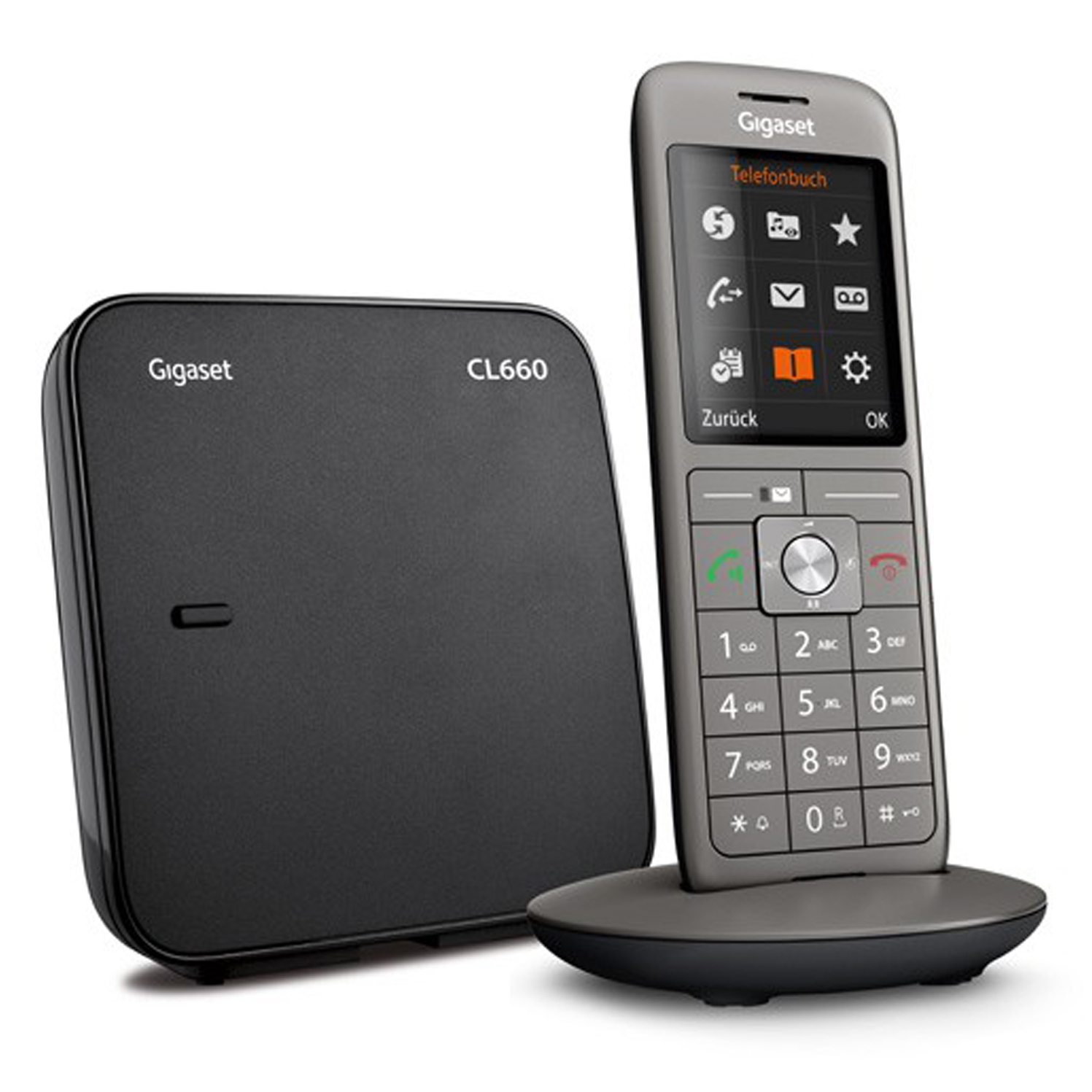 Gigaset CL660 Schnurlostelefon anthrazit