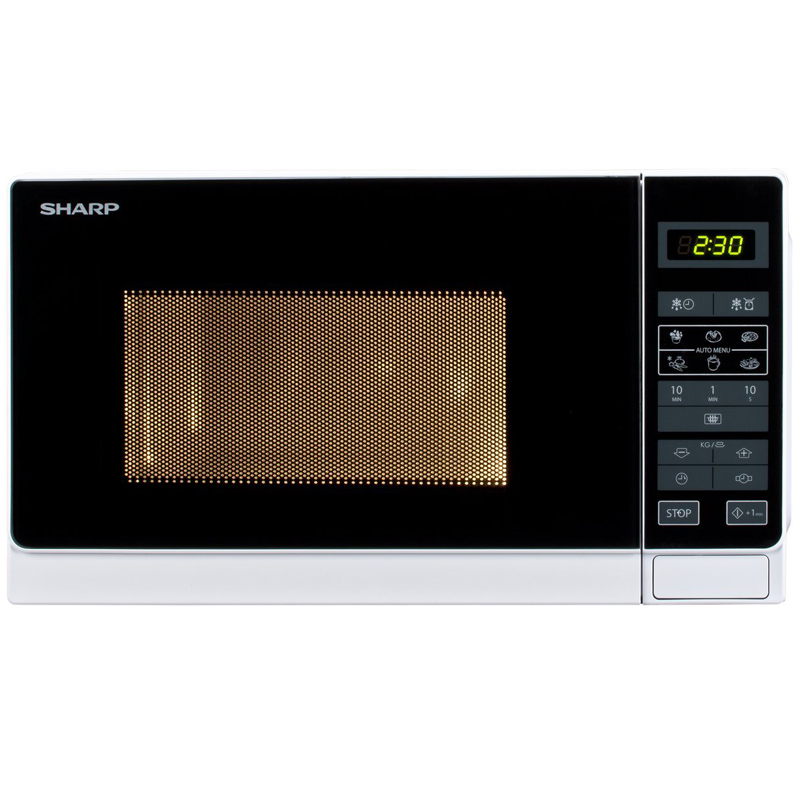 Sharp R242WW Weiss Mikrowelle