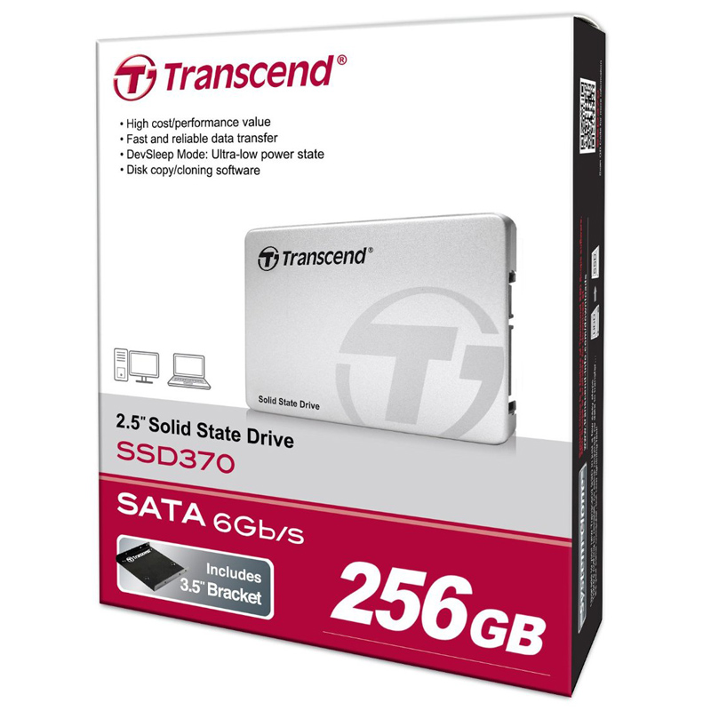 Transcend SSD370S 256GB SSD interne Festplatte