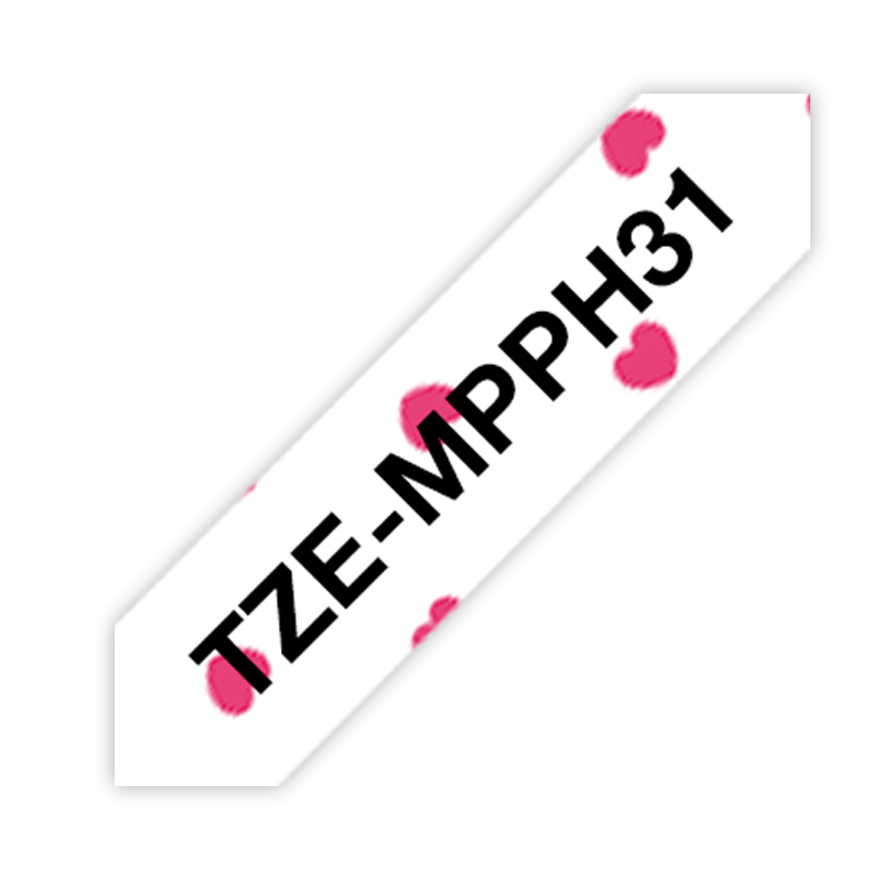 Brother TZe-MPPH31 P-touch Schriftband mit Muster (laminiert) 4m lang