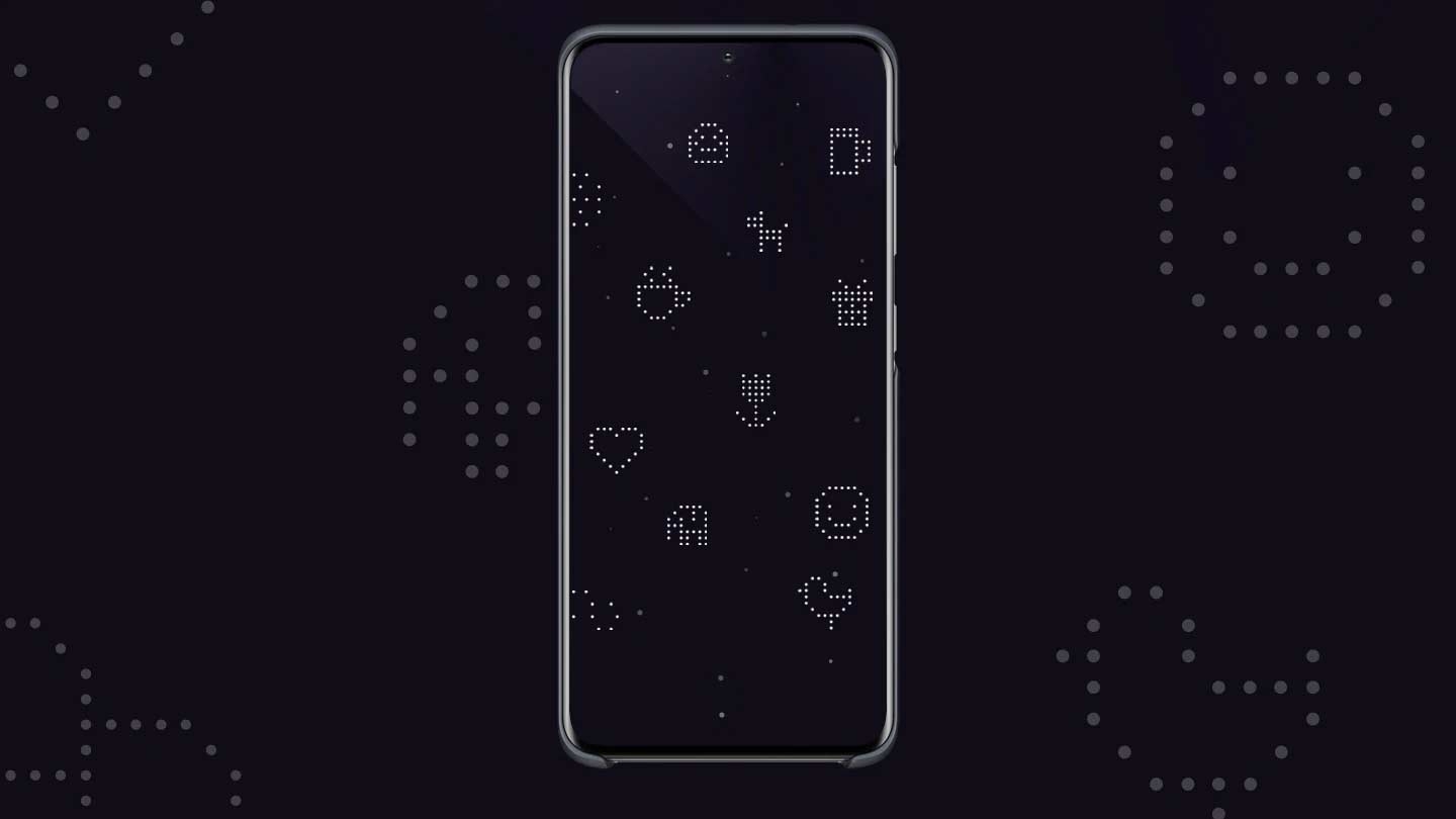 Samsung LED Cover Galaxy S20+ (SM-G985) schwarz