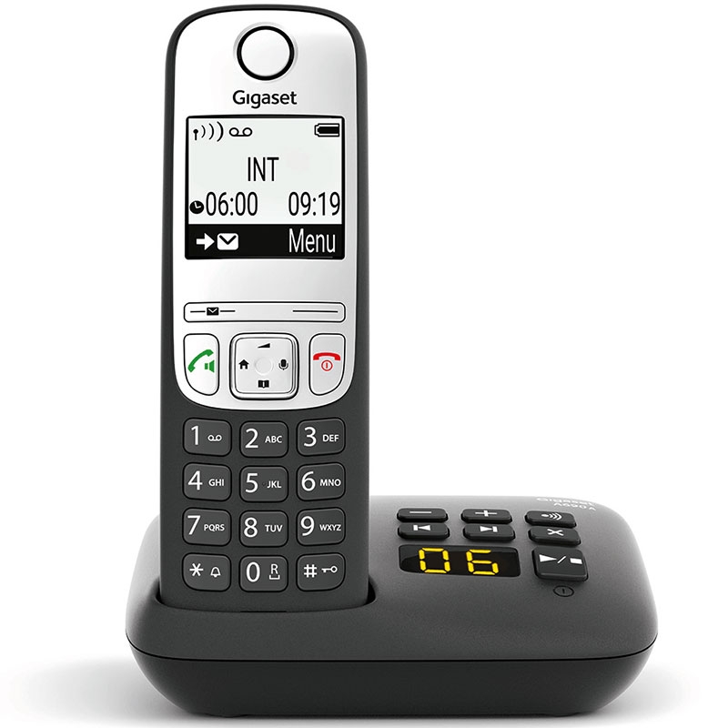 Gigaset A690A Schnurlostelefon schwarz