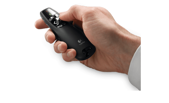 Logitech Wireless Presenter R400 (Verpackung geöffnet)