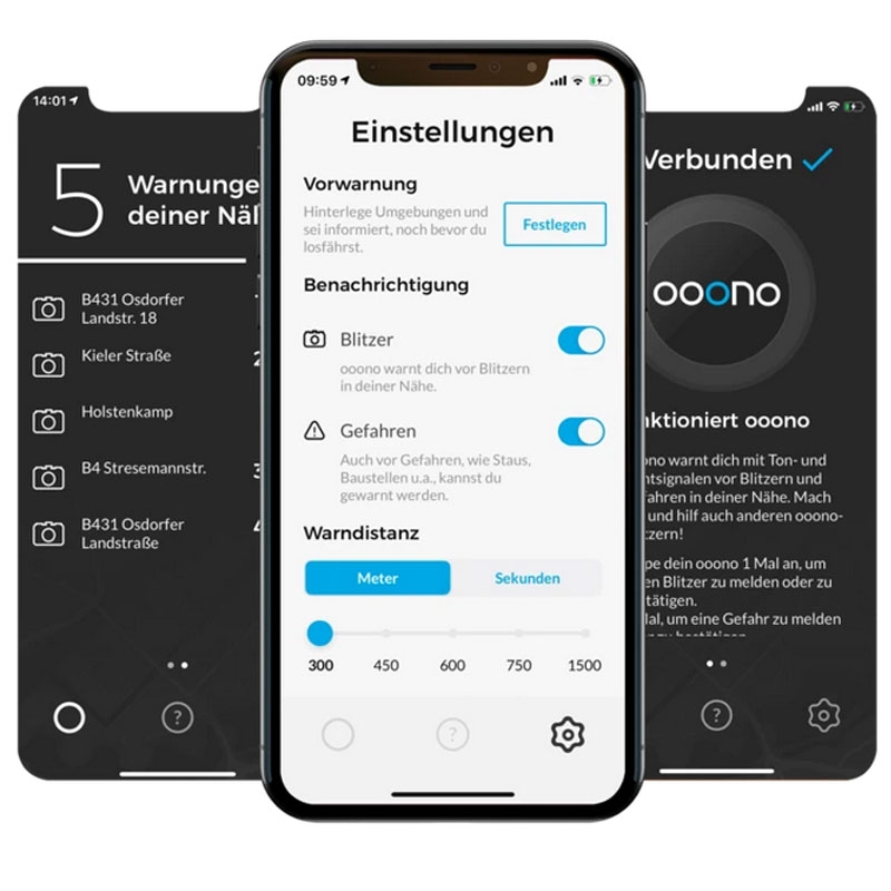 OOONO CO-DRIVER NO1 Verkehrsalarm