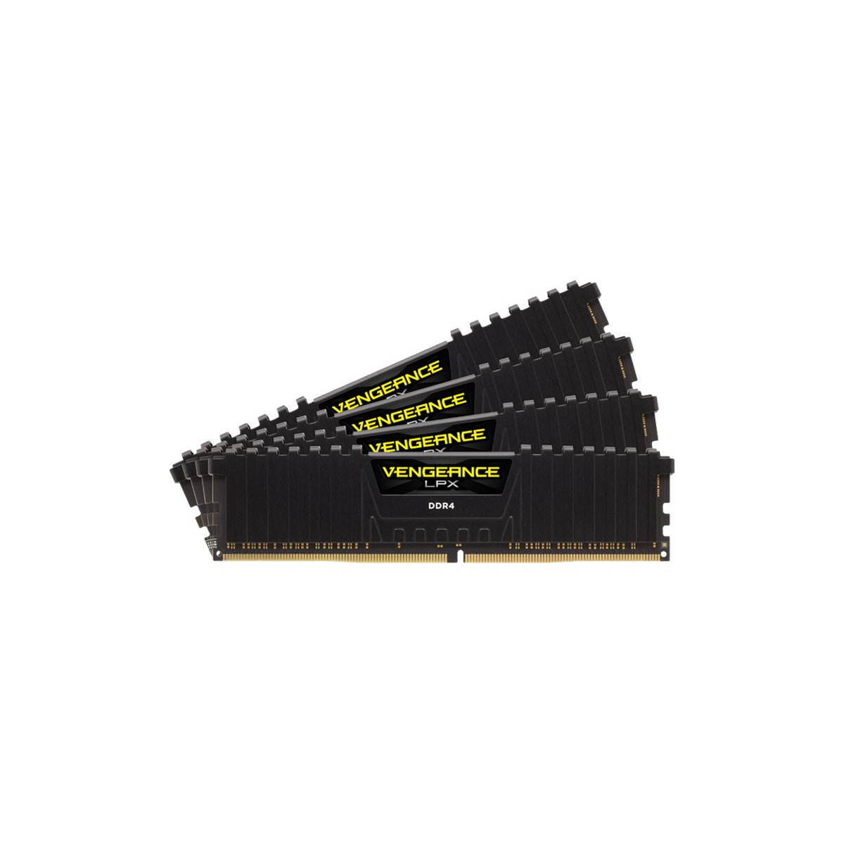 Corsair Vengeance LPX DDR4 3200MHz C16 32GB (4x8GB) Arbeitsspeicher schwarz