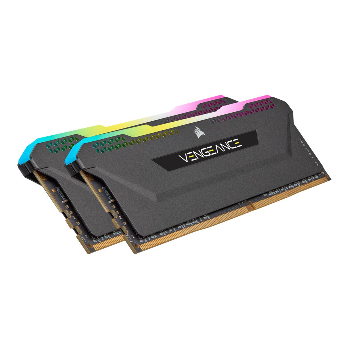 Corsair Vengeance RGB PRO SL DDR4 3200MHz C16 16GB (2x8GB) Arbeitsspeicher schwarz