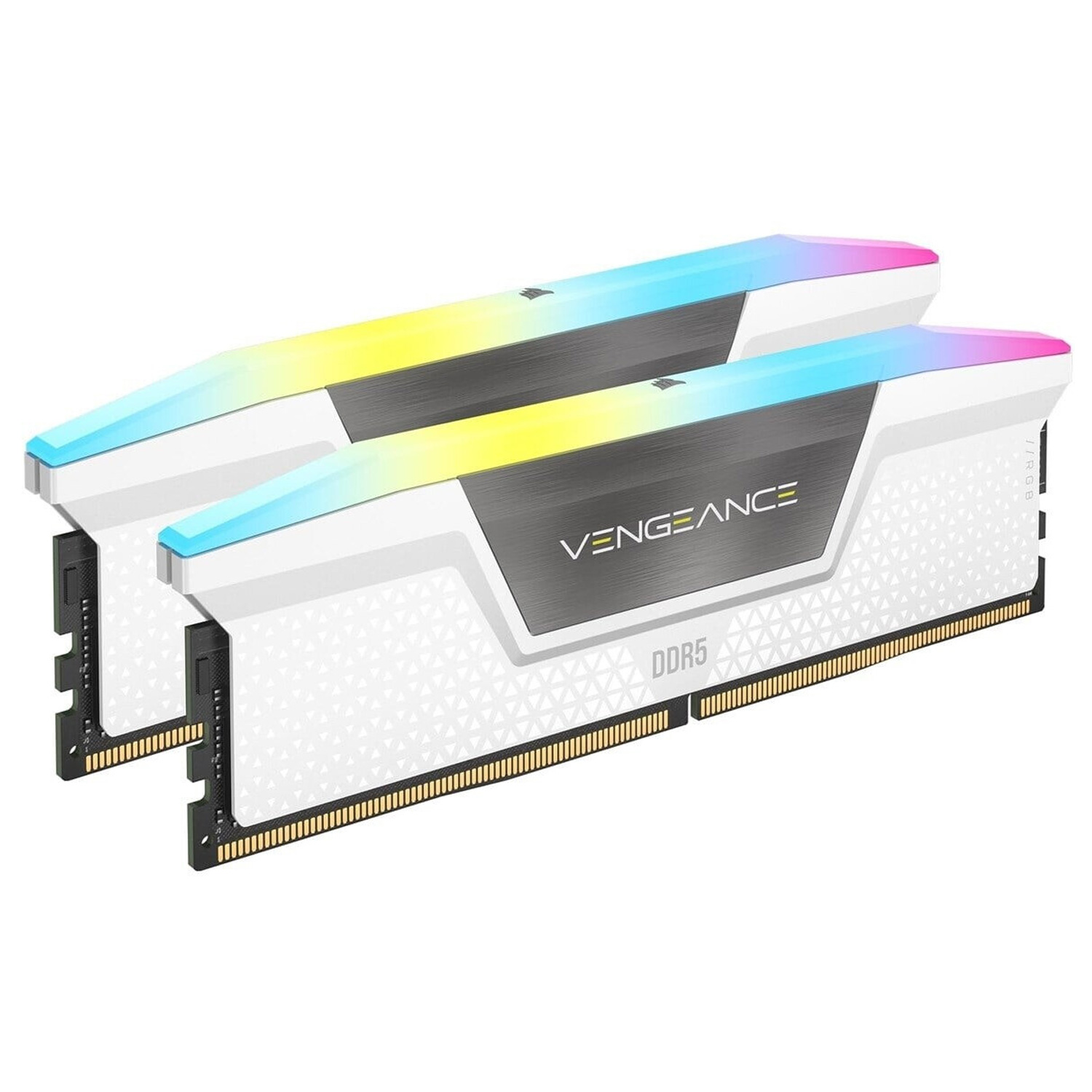 Corsair Vengeance RGB 32GB (2x 16GB) DDR5-6000 CL38 Arbeitsspeicher weiß