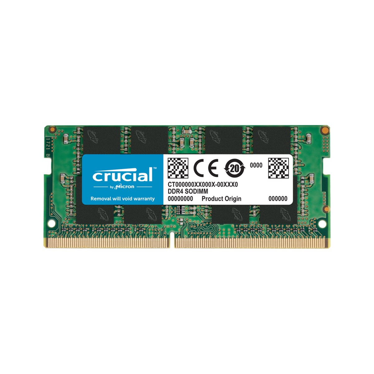 Crucial DDR4 16GB SODIMM 3200MHz CL22 Laptop-Arbeitsspeicher (2. Wahl)