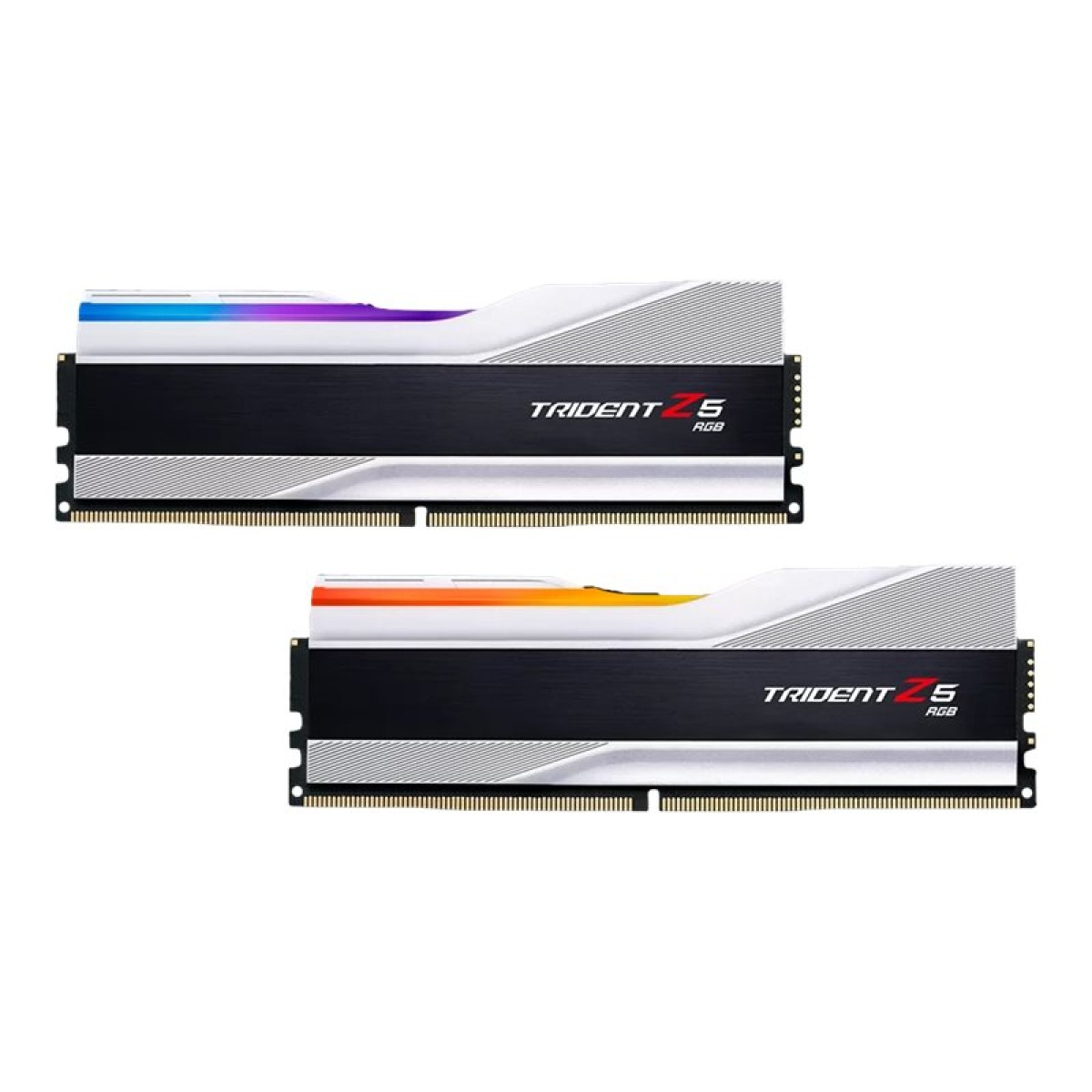 G.Skill Trident Z5 RGB 32GB Kit DDR5-7200 CL34 Arbeitsspeicher metallic silver