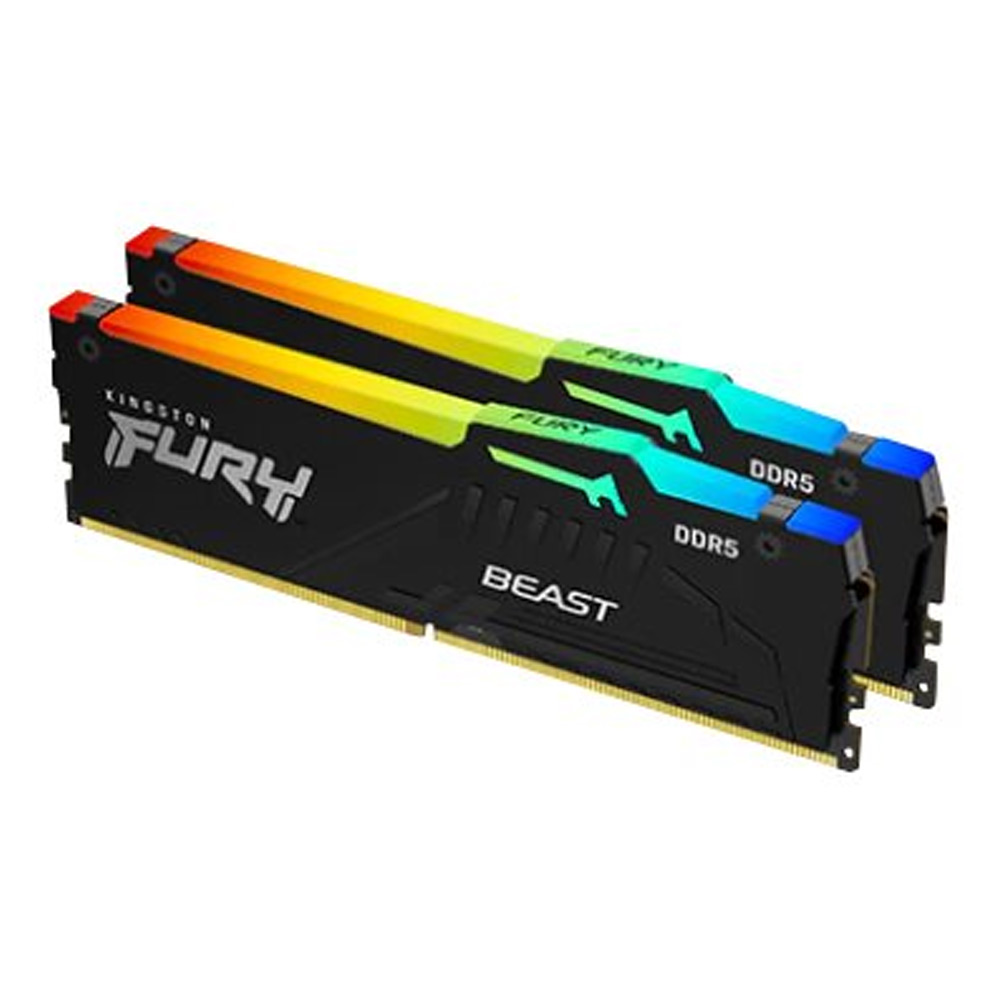 Kingston FURY Beast RGB 16GB Kit DDR5-5200 CL40 Arbeitsspeicher