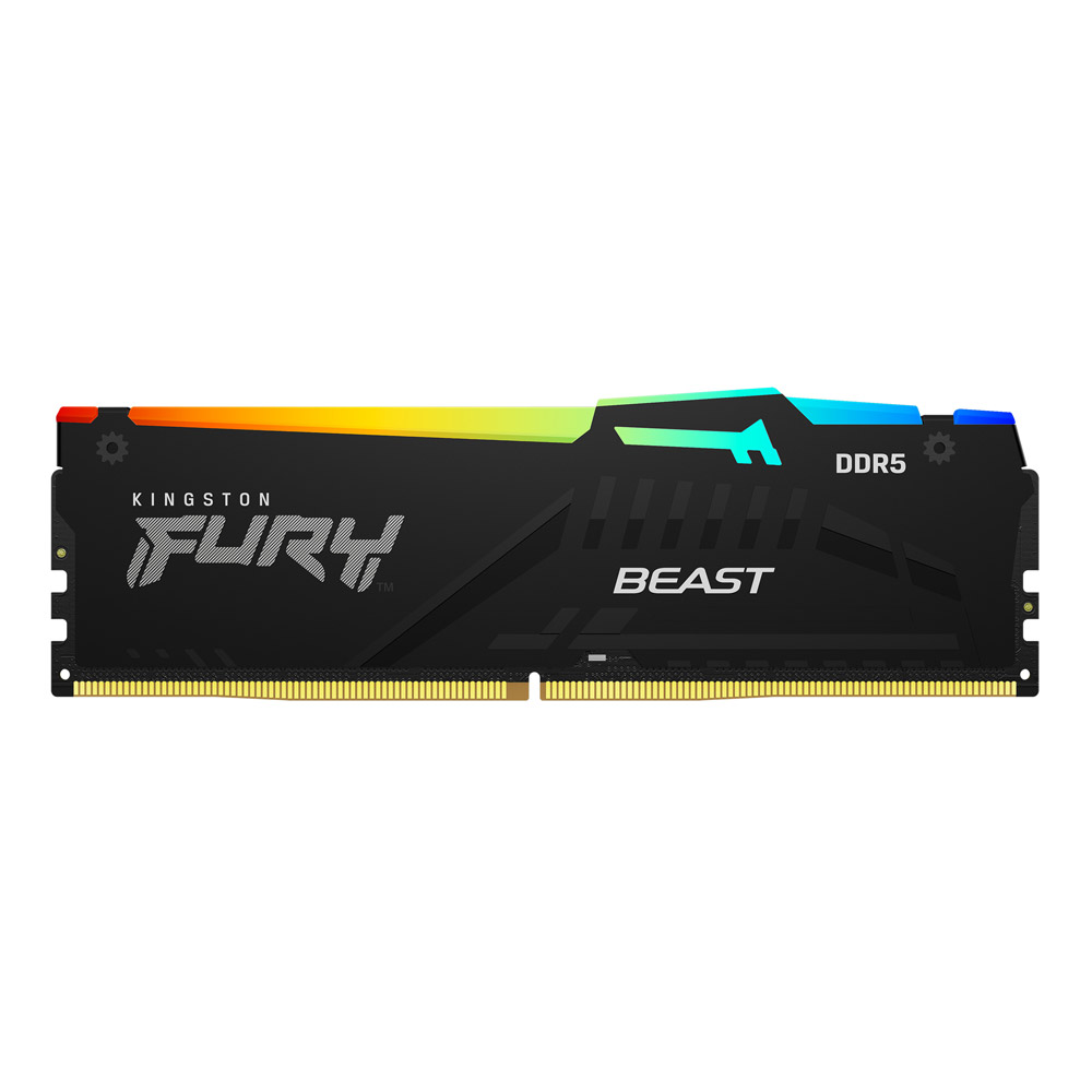 Kingston FURY Beast RGB 16GB Kit DDR5-6000 CL36 Arbeitsspeicher