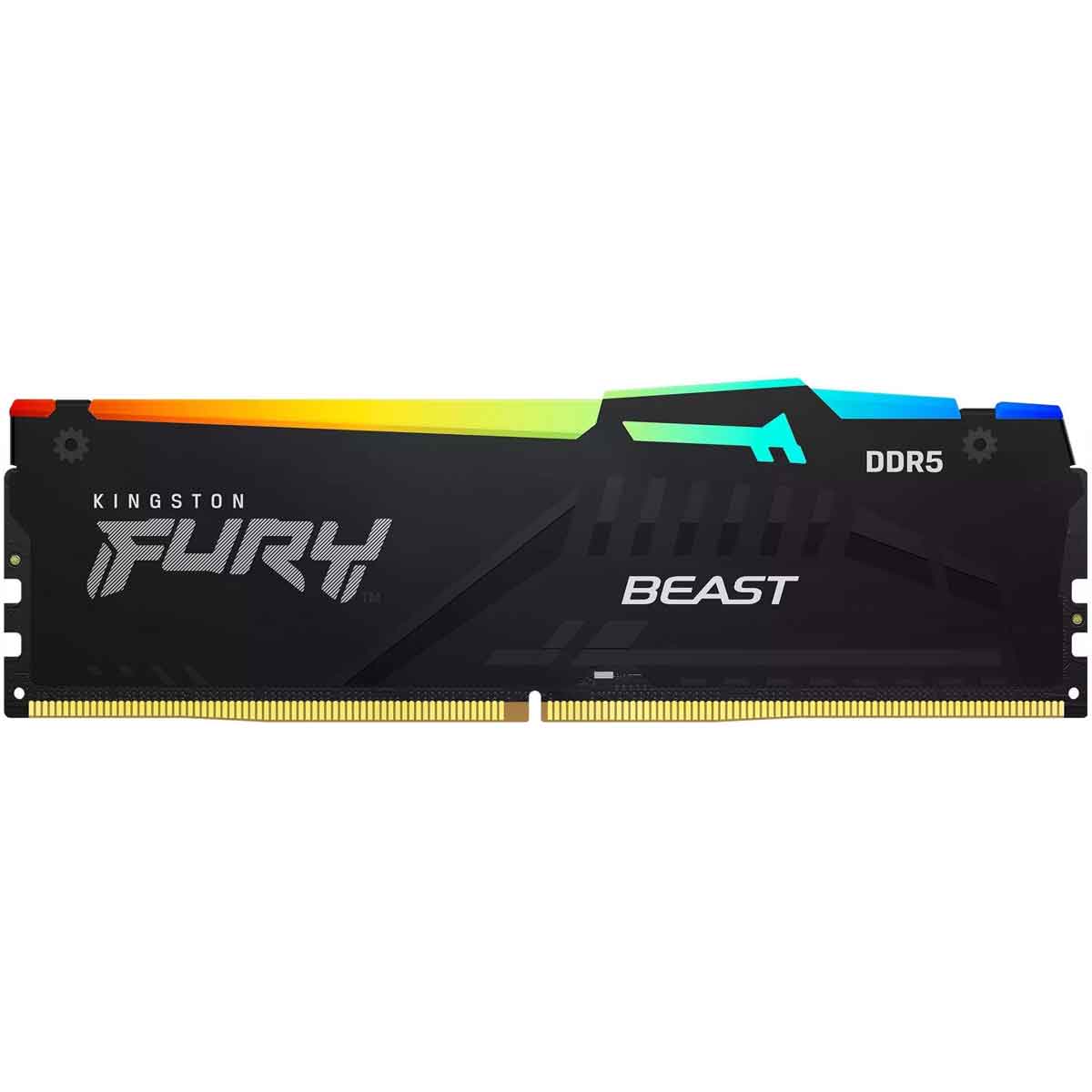 Kingston FURY Beast RGB EXPO 32GB DDR5-6000 CL30 Arbeitsspeicher schwarz