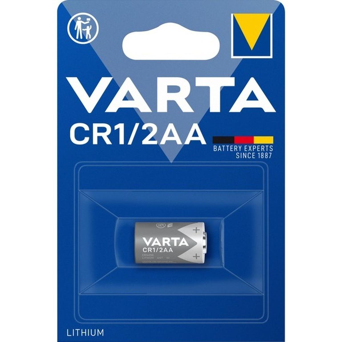 Varta CR1/2 AA Lithium Batterie 3V