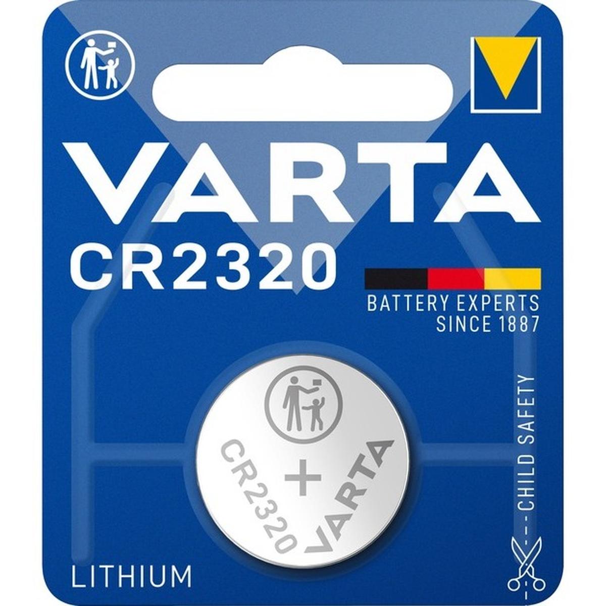 Varta CR2320 Lithium Knopfzelle 3V