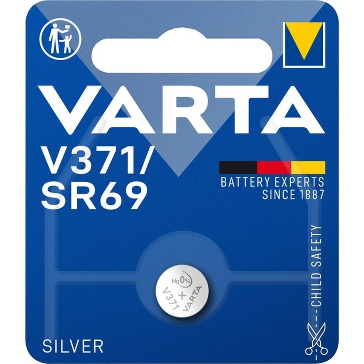 Varta V371/SR69 Silver Knopfzelle 1,55V 34mAh