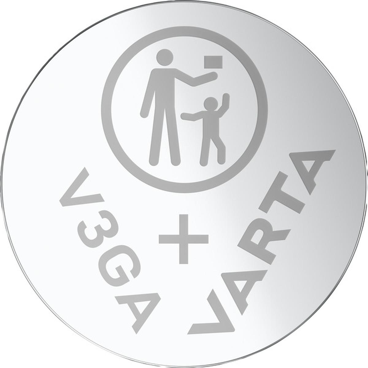 Varta V3GA/LR41 Alkaline Knopfzelle 1,5V