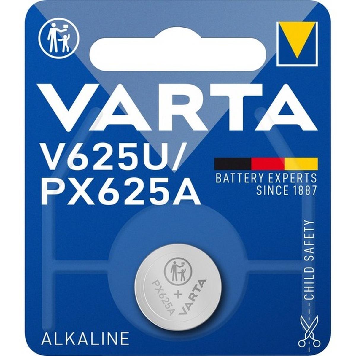 Varta V625U/PX625A Alkaline Knopfzelle 1,5V