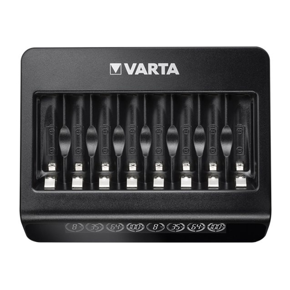 Varta LCD Multi Charger+ Akku-Ladegerät für AA/AAA Akkus