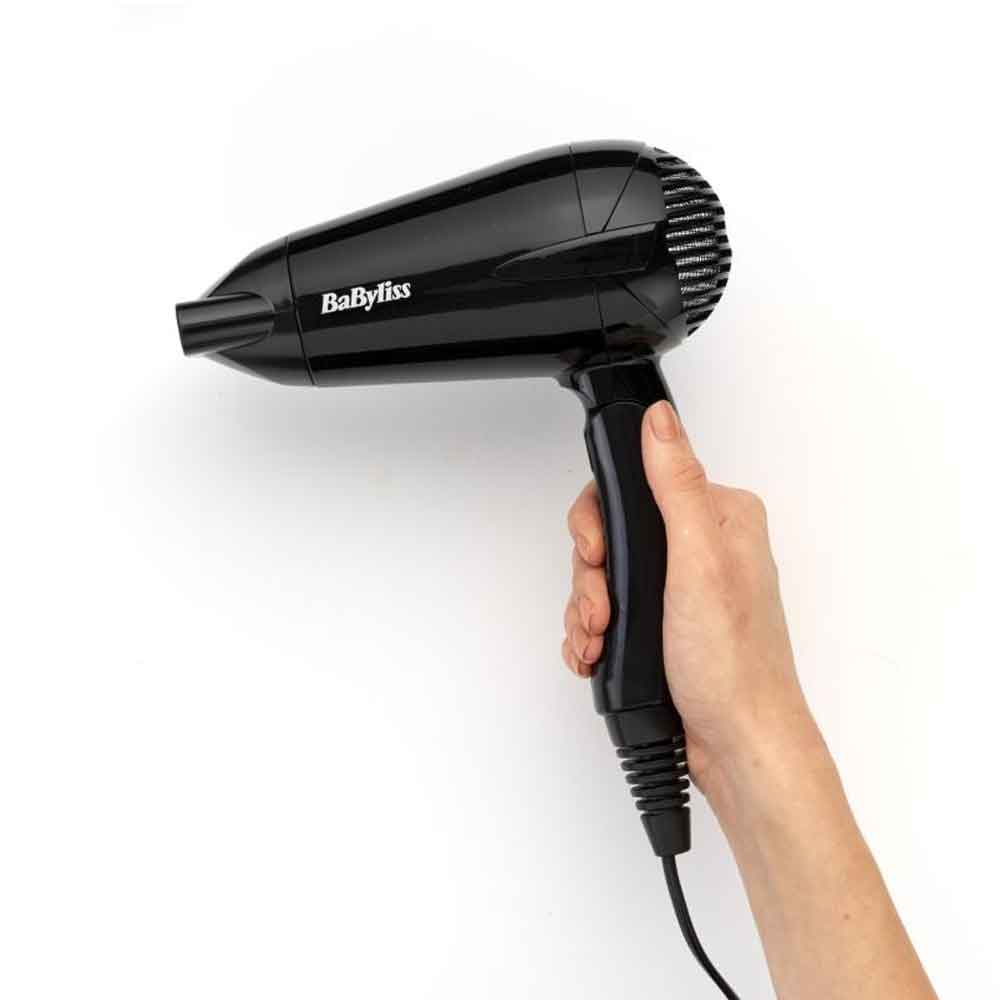 BaByliss 5344E Travel Dry 2000 Reisehaartrockner schwarz