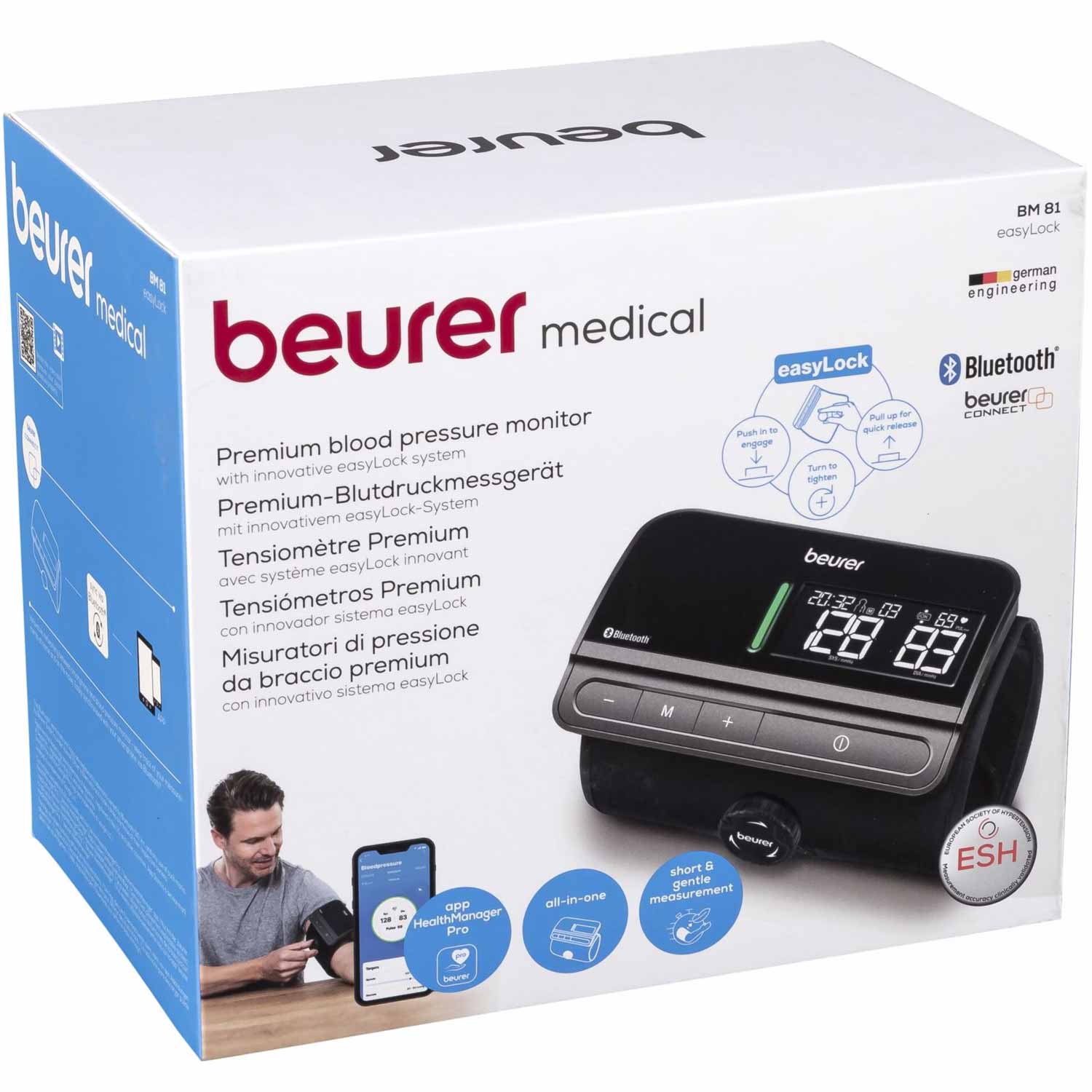 Beurer BM 81 easyLock Oberarm-Blutdruckmessgerät (2. Wahl)