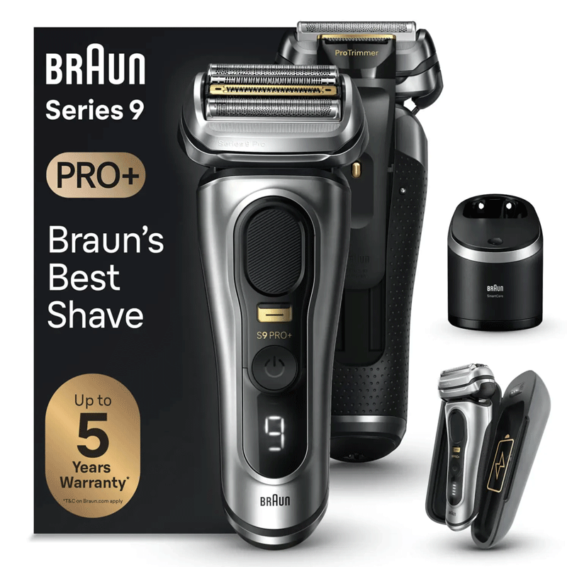 Braun Series 9 9575cc Pro+ wet&dry Elektrorasierer noble metal