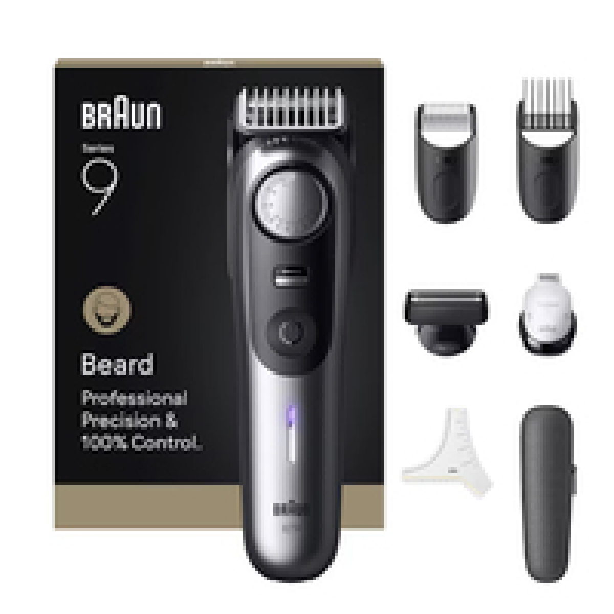 Braun Series 9 BT9520 Barttrimmer Herren 7-in-1 chrom (2.Wahl)