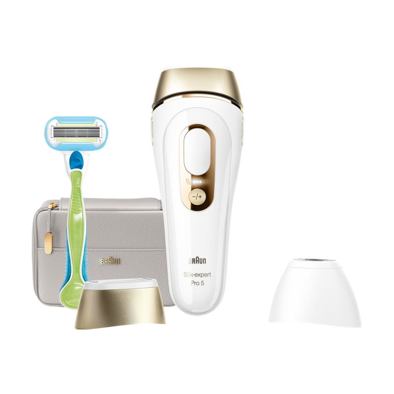 Braun Silk-expert Pro 5 PL5154 IPL-Haarentferner weiß/gold (2.Wahl)