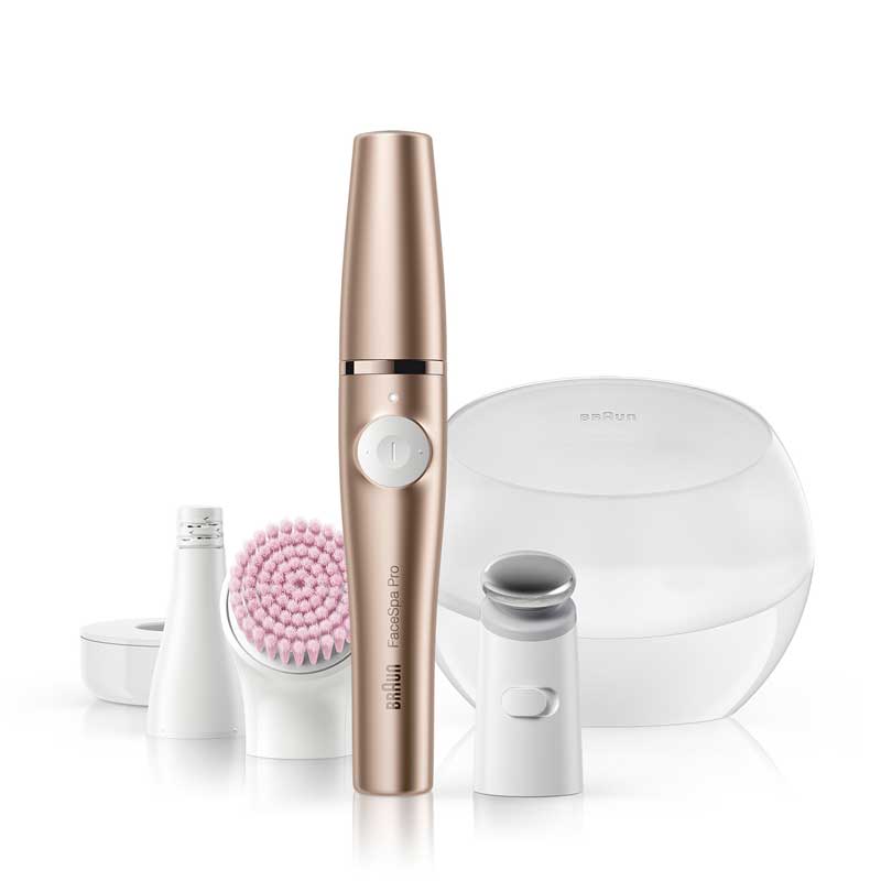 Braun FaceSpa Pro 921 Gesichtsreinigungsset bronze