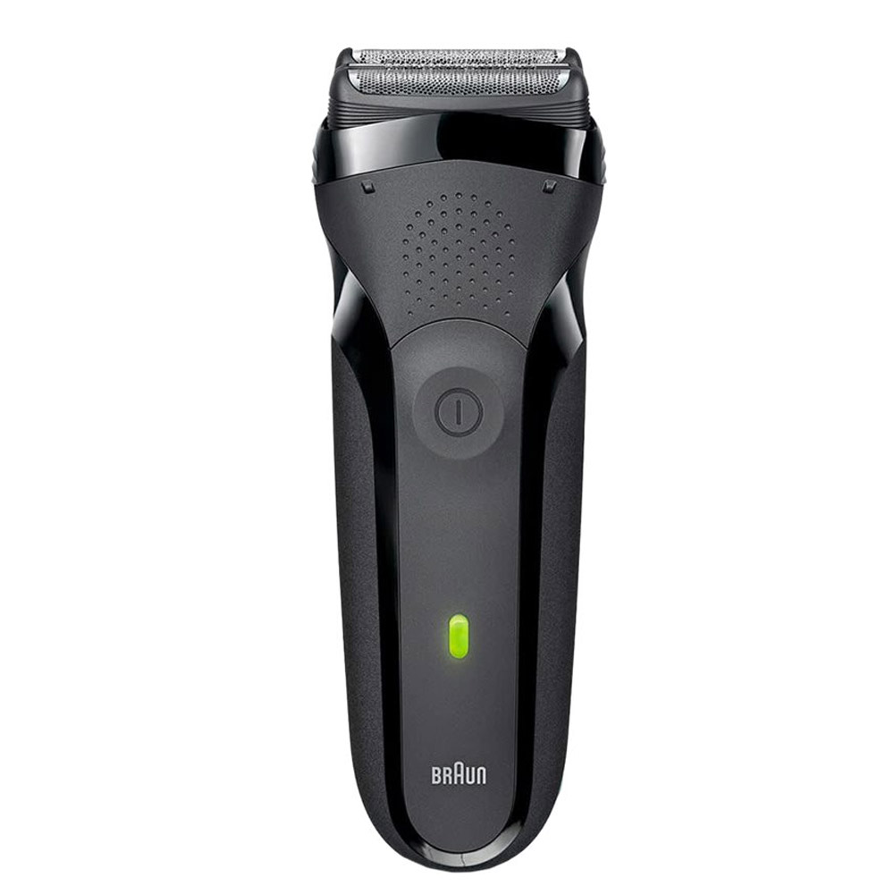 Braun Series 3 300S Elektrorasierer mit 3 flexiblen Klingen schwarz/grün (2.Wahl)