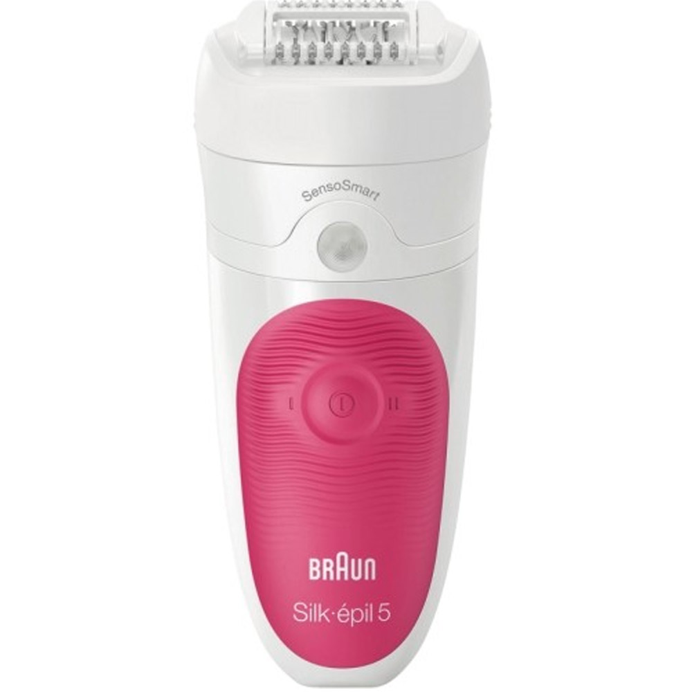 Braun Silk-épil 5 5-500 Epilierer weiß/pink