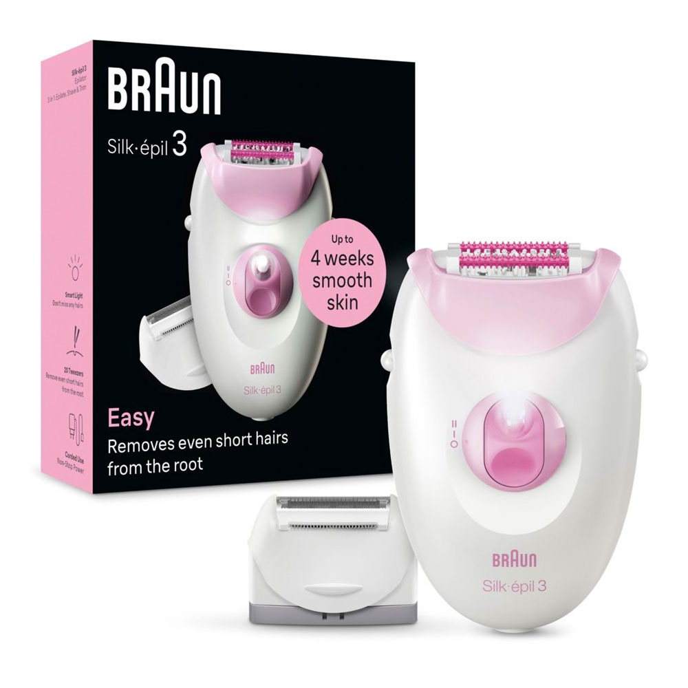 Braun&#x20;3-031&#x20;Silk-&#xE9;pil&#x20;3&#x20;Epilierer&#x20;rosa