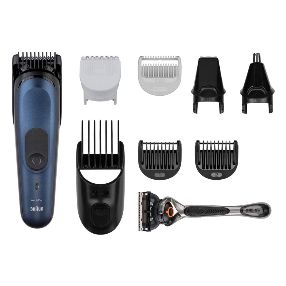 Braun MGK7410 All-In-One Bartpflege Bodygroomer Set (Verpackung geöffnet) 
