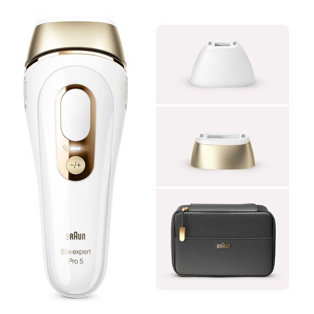 Braun IPL PL5140 Silk Expert Pro 5 Haarentfernungsgerät weiß/gold