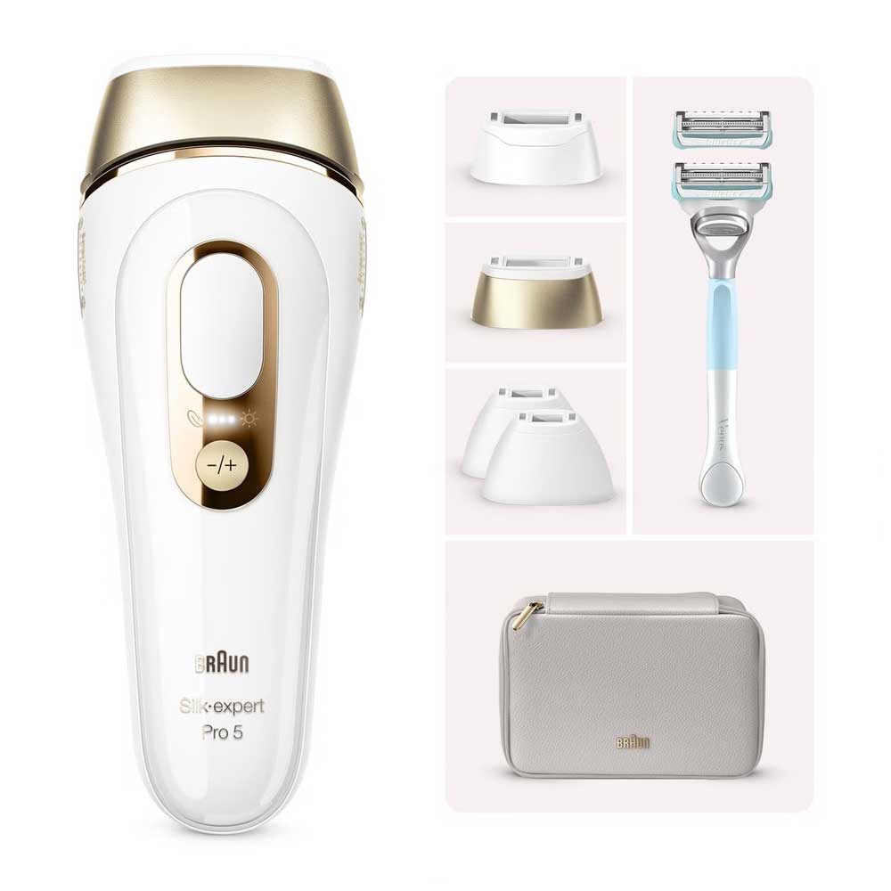 Braun Silk-expert Pro PL5356 IPL-Haarentfernungsgerät weiß/gold