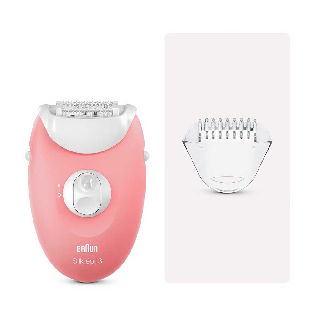 Braun&#x20;Silk-&#xE9;pil&#x20;3&#x20;3-176&#x20;Epilierer&#x20;wei&#xDF;&#x2F;rosa
