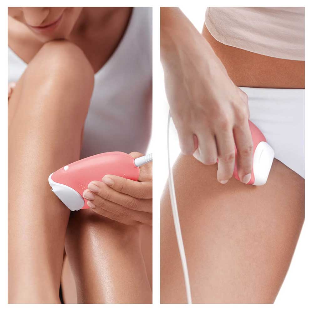 Braun Silk-épil 3 3-176 Epilierer weiß/rosa