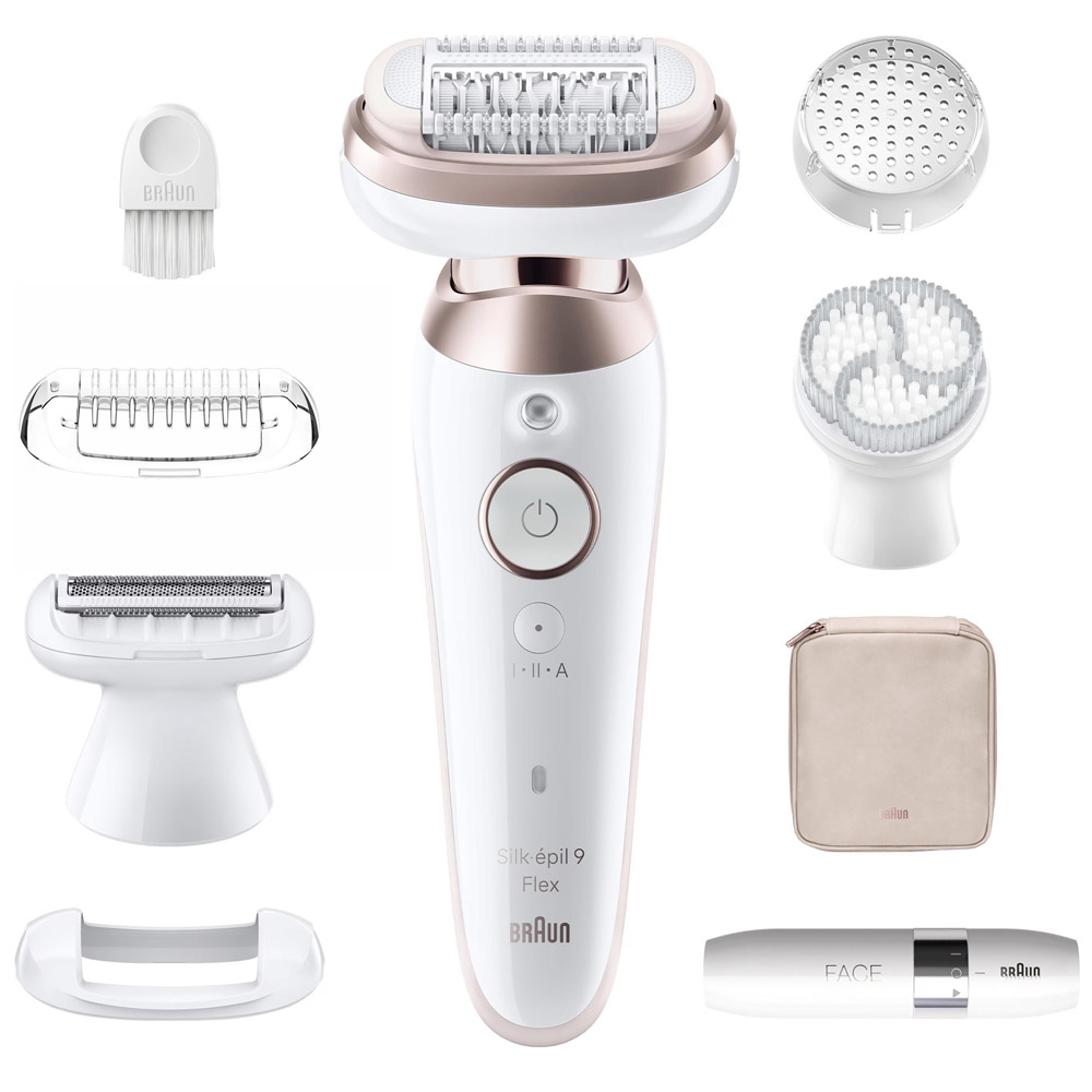 Braun&#x20;Silk-&#xE9;pil&#x20;9&#x20;Flex&#x20;9-360&#x20;3D&#x20;Epilierer&#x20;wei&#xDF;&#x2F;rosegold