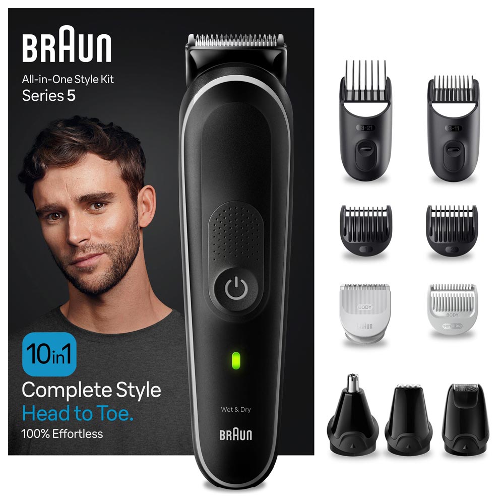 Braun MGK5440 All-In-One Bartpflege Bodygroomer Set