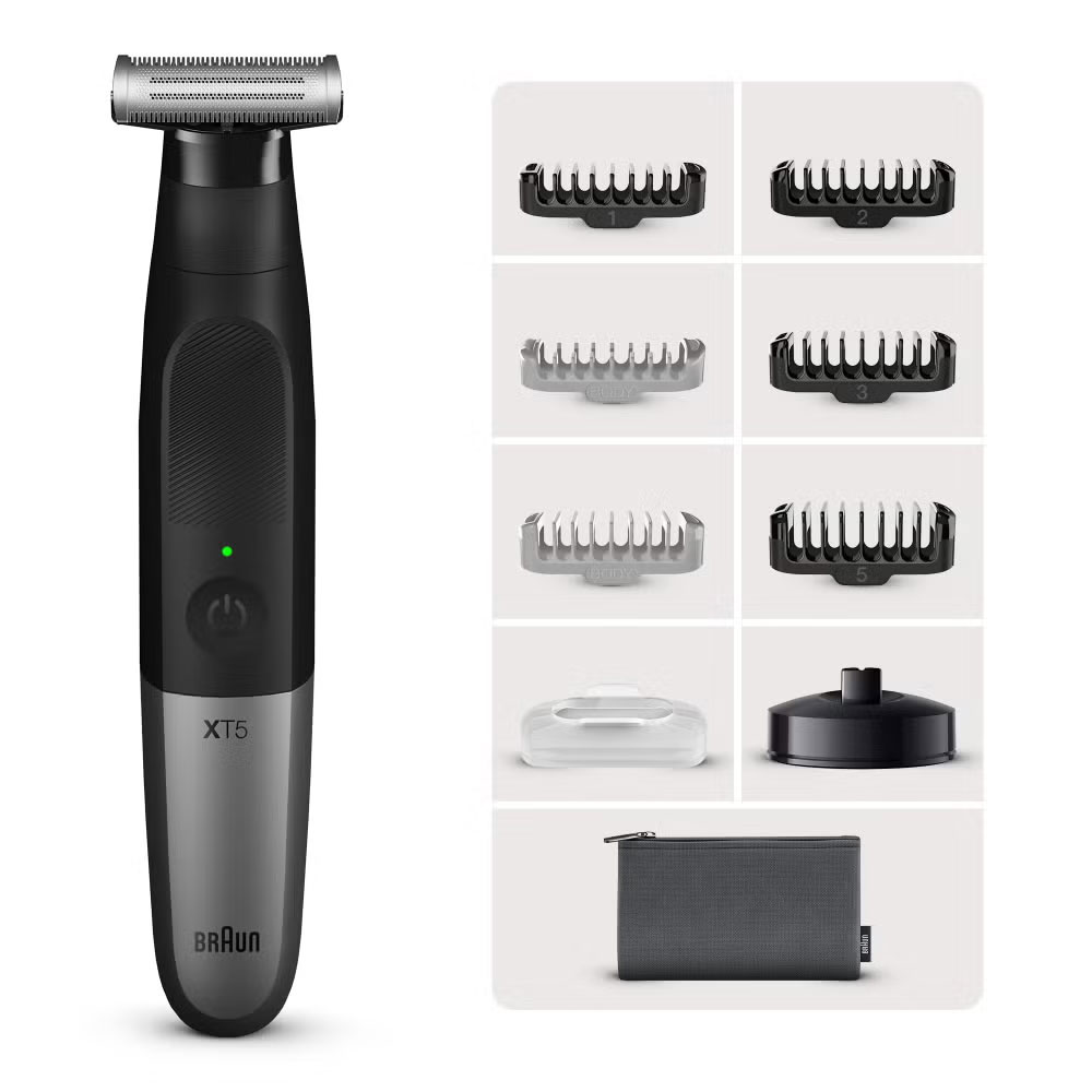 Braun Series XT5300 elektrischer Rasierer grau
